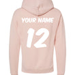 Load image into Gallery viewer, FLOWER POWER VOLLEYBALL HOODED SWEATSHIRT