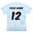 Load image into Gallery viewer, PEACE LOVE VOLLEYBALL TIE-DYE SHIRT