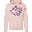 Load image into Gallery viewer, FLOWER POWER VOLLEYBALL HOODED SWEATSHIRT