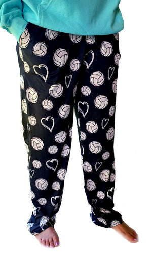 Volleyball Pajama Lounge Pants