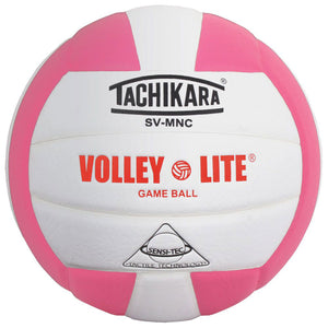 tachikara volley lite ball in pink