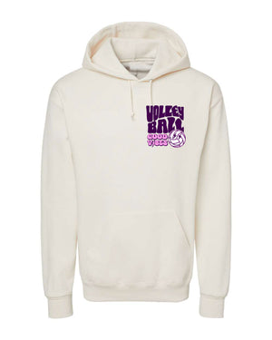 GOOD VIBES VOLLEYBALL HOODED SWEATSHIRT