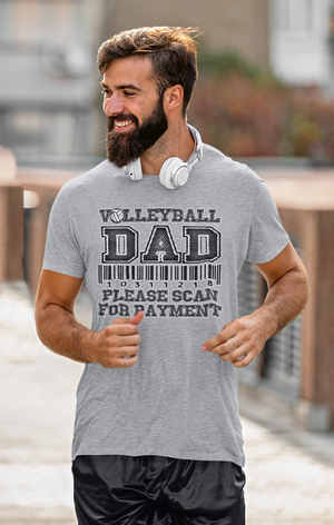 VOLLEYBALL DAD PAYMENT T-shirt