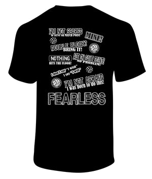 Custom Volleyball Practice Shirts FEARLESS