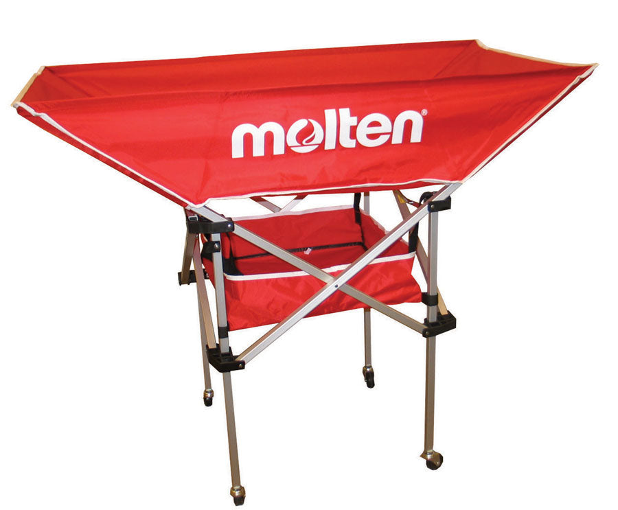 molten hammock volleyball cart red
