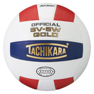 tachikara sv-5w gold volleyball scarlet white navy
