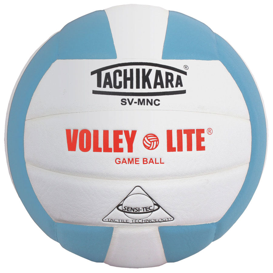tachikara volley lite ball in powder blue