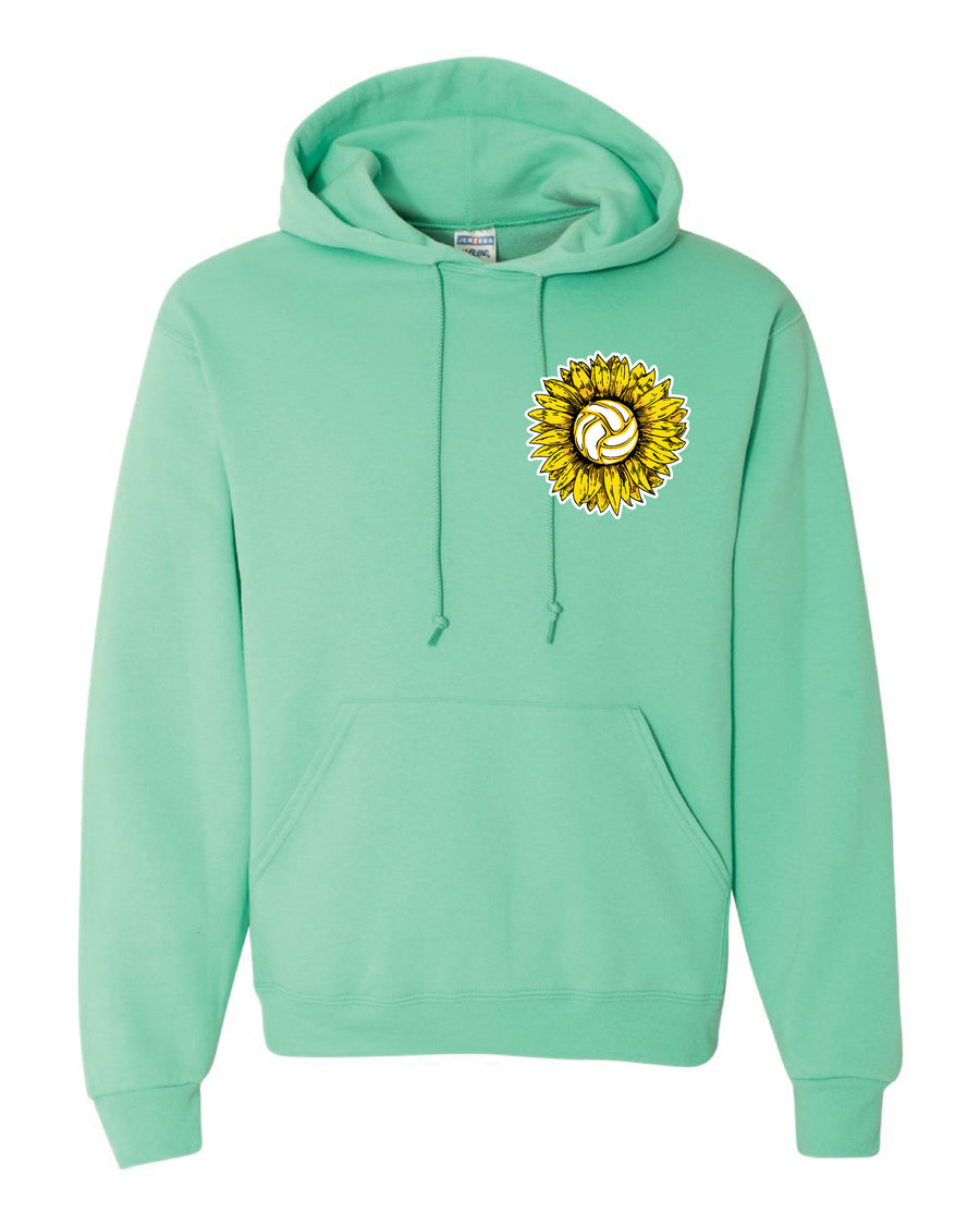 BEE KIND Volleyball Hooded Sweatshirt