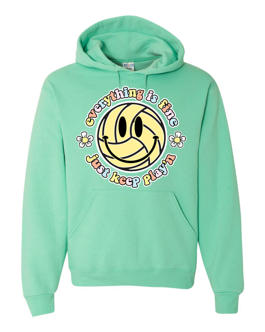 SMILE Volleyball Hooded Sweatshirt
