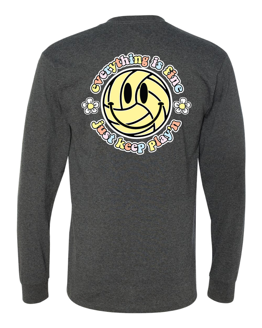 SMILE Volleyball Long Sleeve Shirt