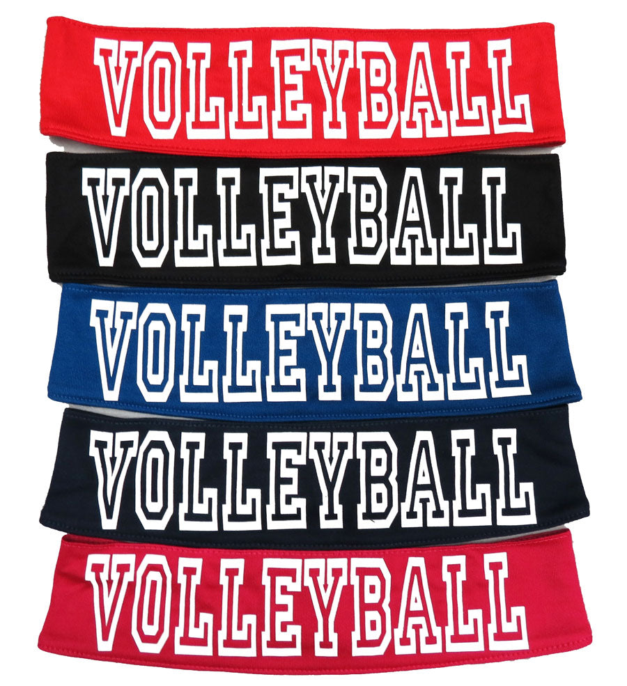 assorted performance volleyball headbands