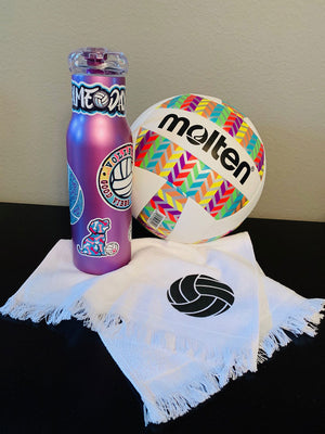 volleyball water bottle stickers